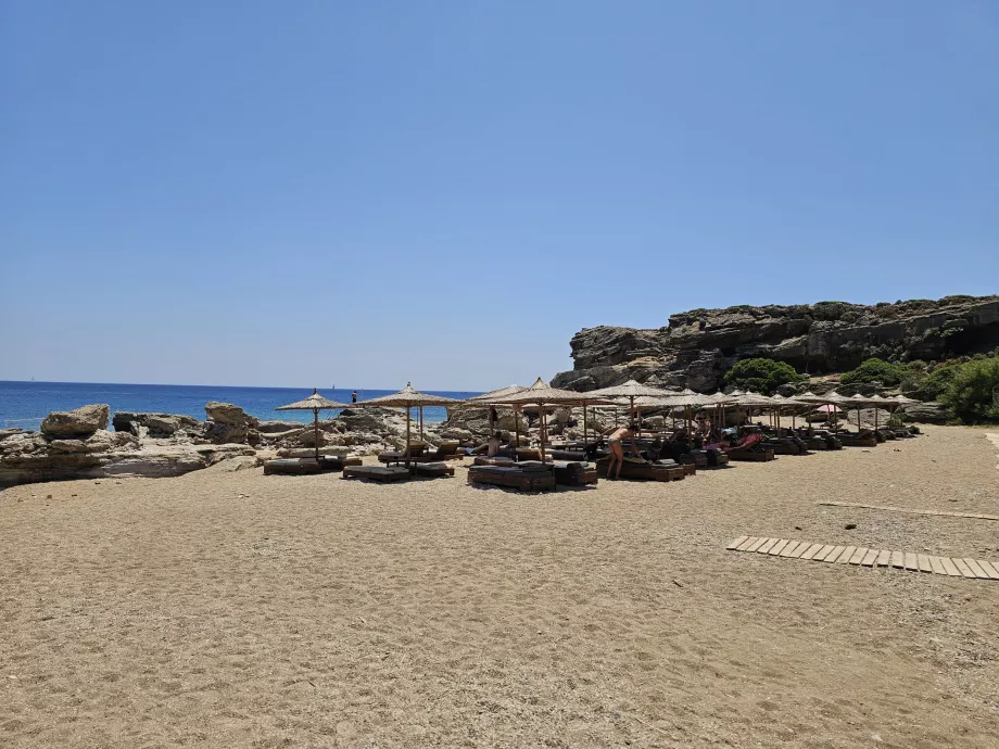 Плаж близо до Kallithea Springs