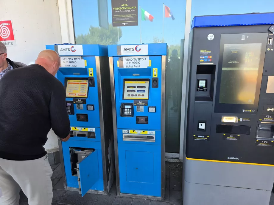 Машини за продажба на билети - Alibus