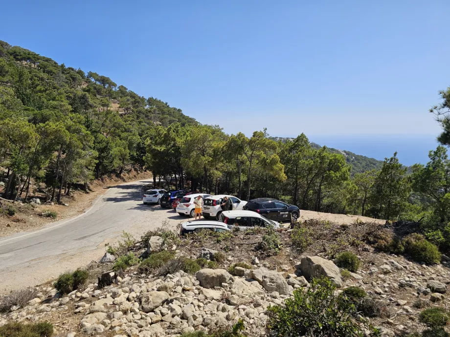 Паркинг в Monolithos Castle