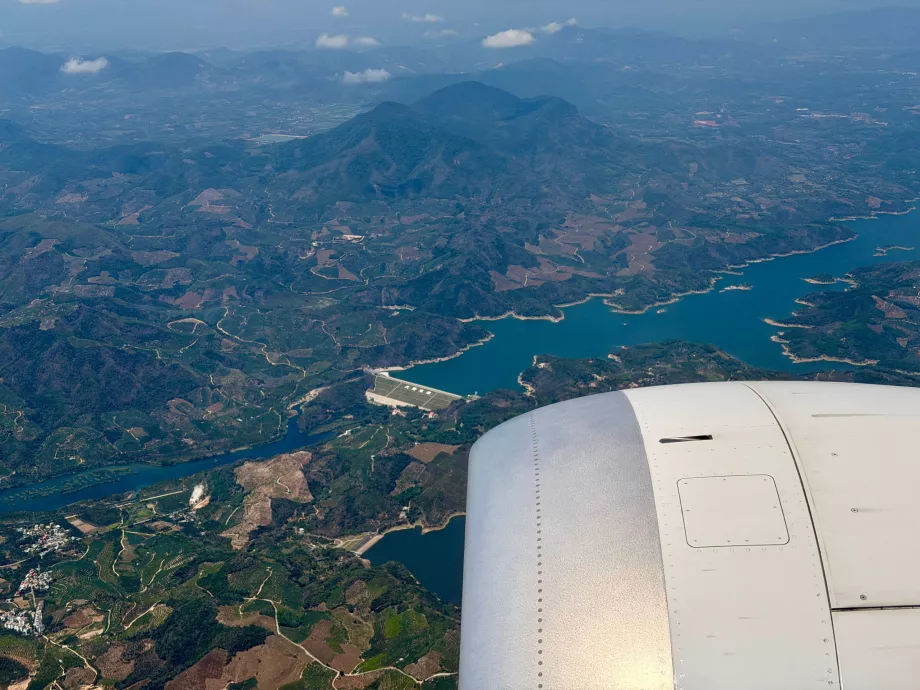 Преди кацане в Хайнан