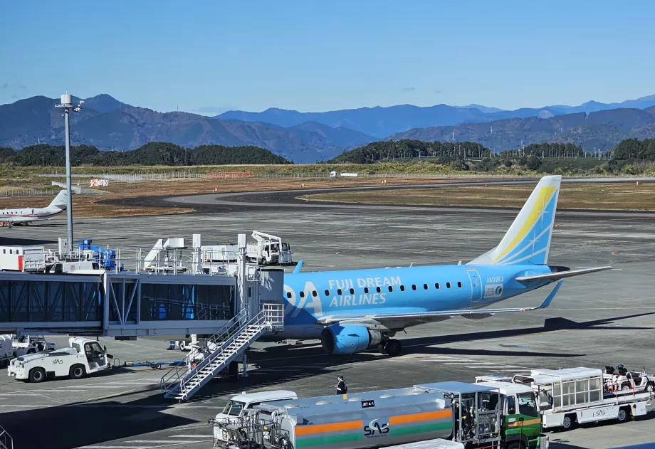 Самолет на Blue Fuji Dream Airlines