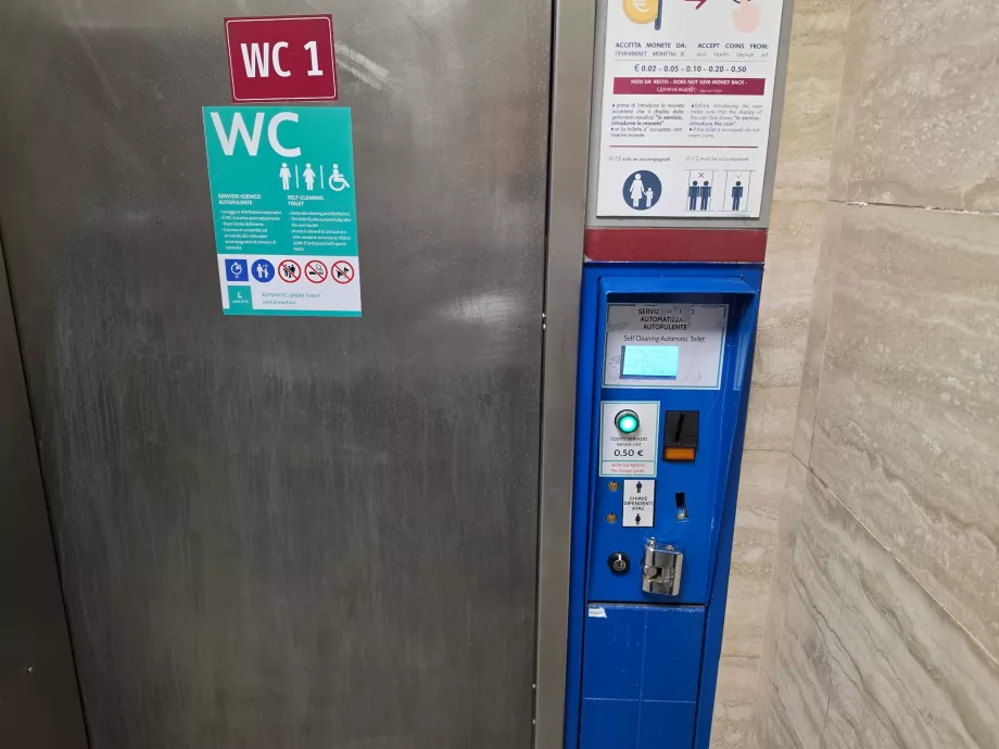50 цента за тоалетна в метрото