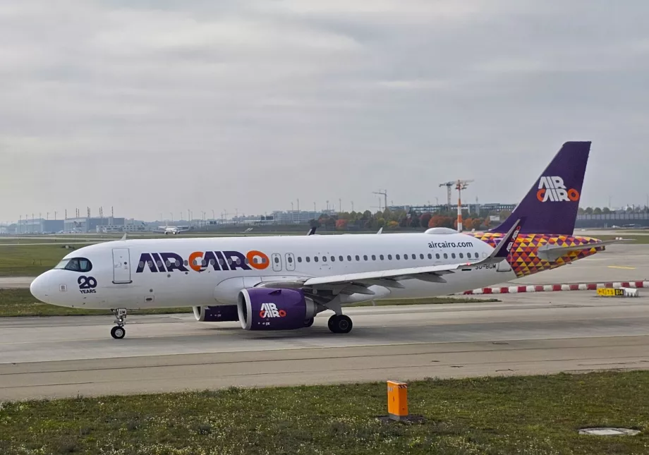 Air Cairo, Airbus A320 в Мюнхен MUC
