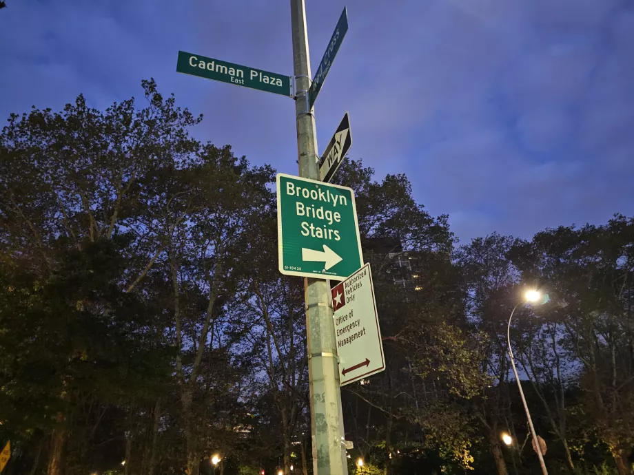 Указания за Brooklyn Bridge