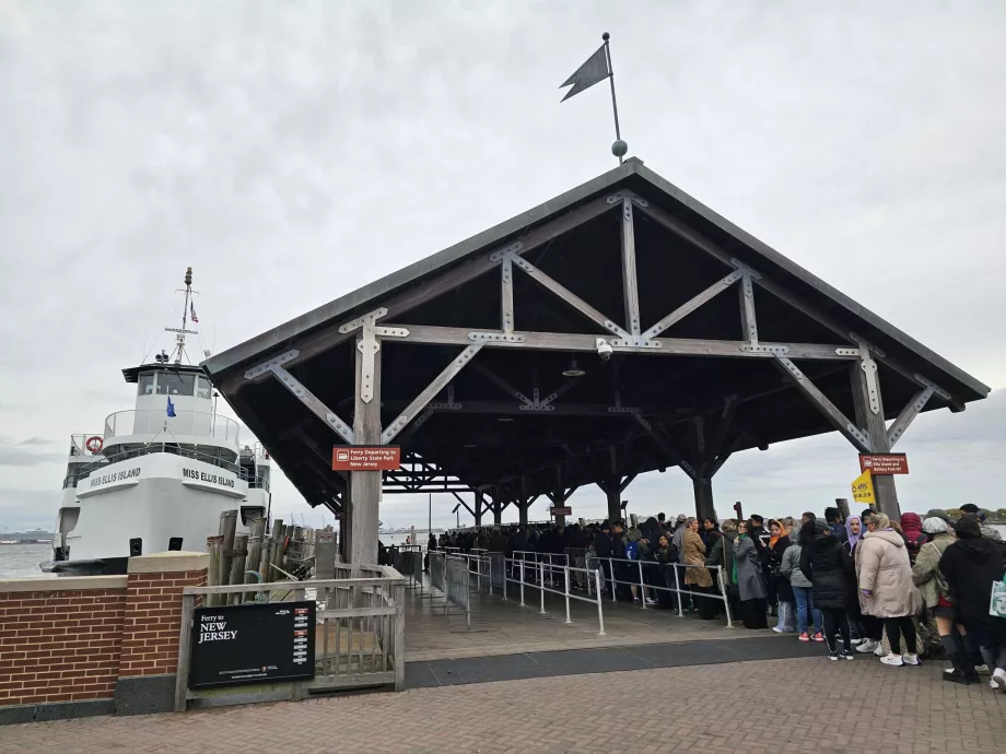 Кеят при Статуята на свободата