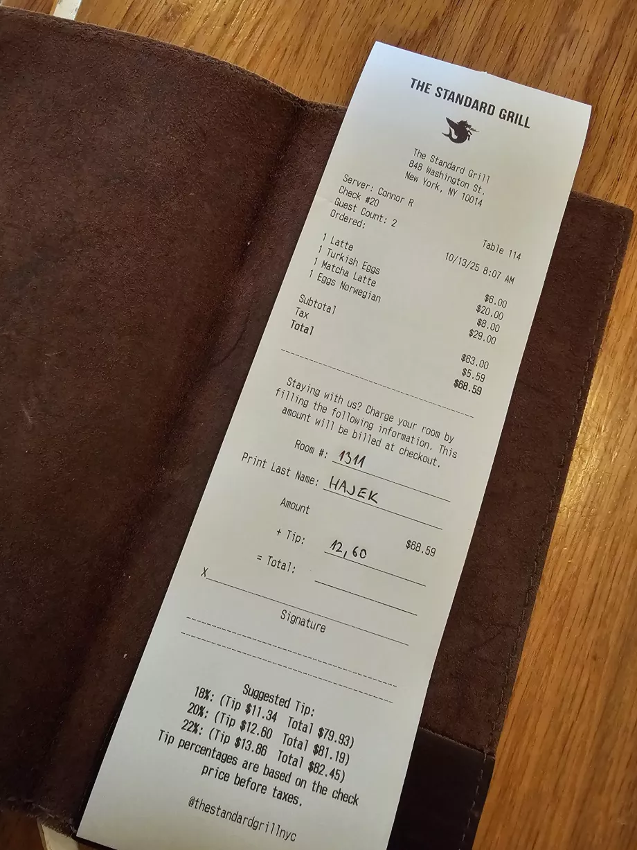 Бил, меню за закуска