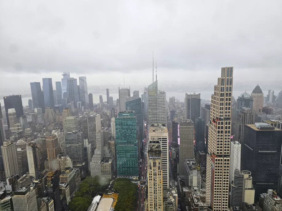 Summit One Vanderbilt, изглед към Penn Station