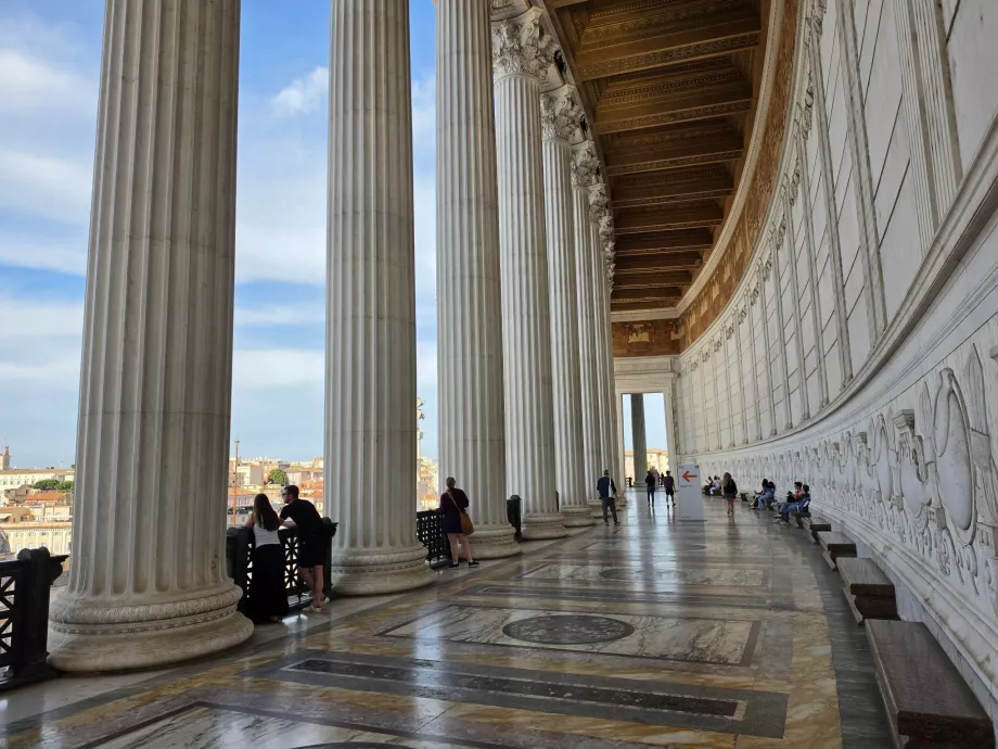Altare della Patria, платена част