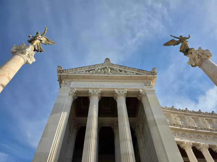 Altare della Patria, платена част