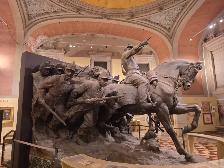 Altare della Patria, платена част
