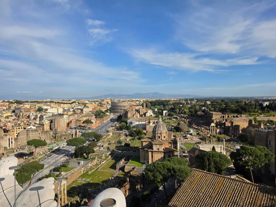Altare della Patria, платена част