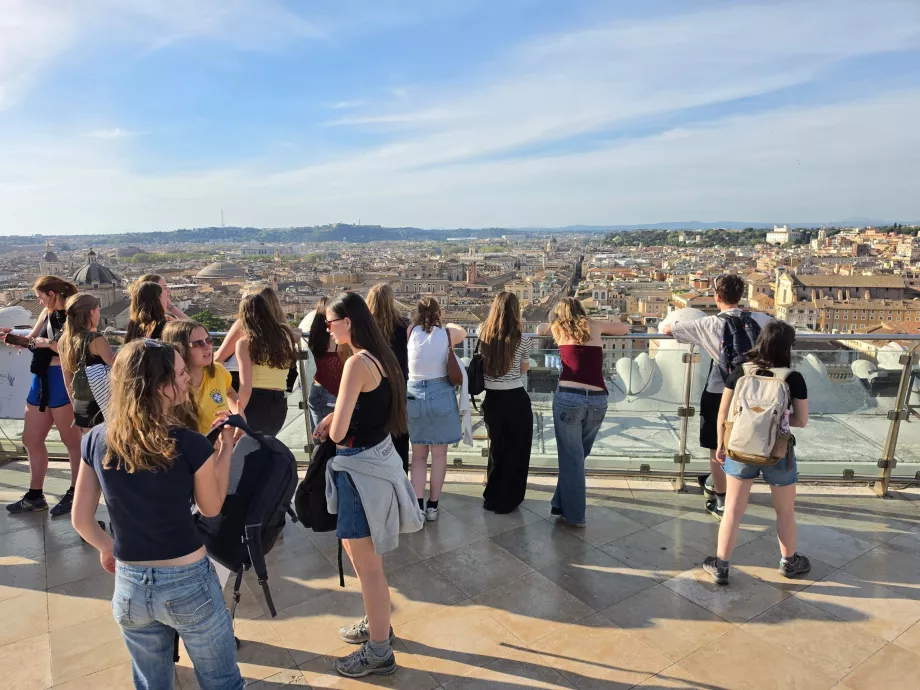 Altare della Patria, платена част