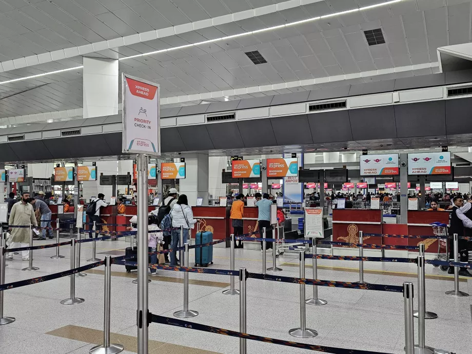 Регистрация в Air India Express