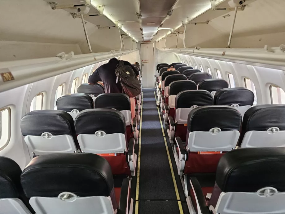 Интериор на самолет ATR