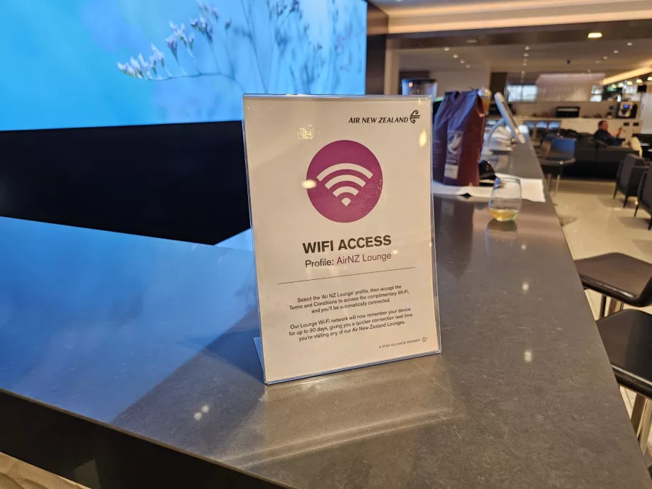 Wi-fi, салон ANZ